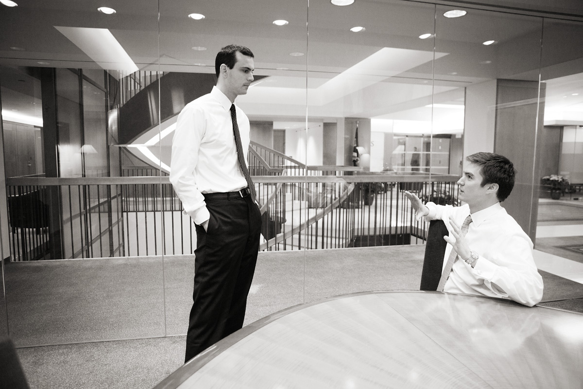 Barclays Capital, photographed in NYC for On Wall Street magazine.