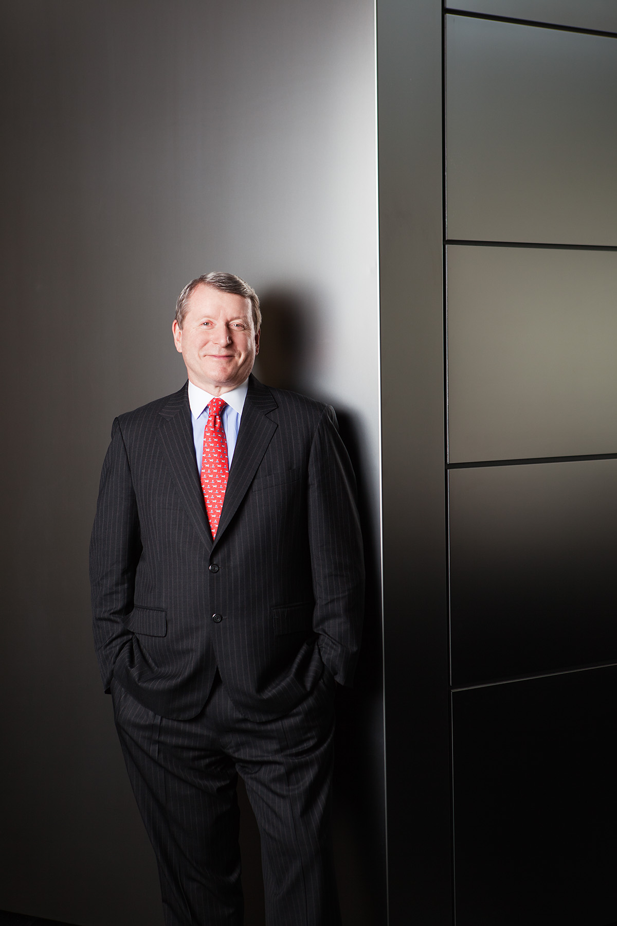 Robert Weber, photographed at IBM HQ in Westchester for Corporate Board Member magazine.