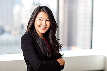 Corporate headshot of Jenny Chan, Heidrick and Struggles, New York.